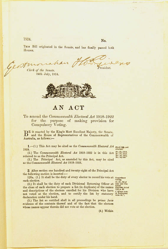 Commonwealth Electoral Act 1924 (Cth), p1