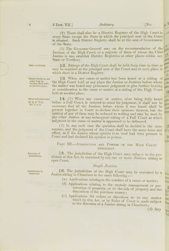Judiciary Act 1903 (Cth), p4