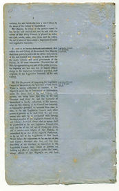 Order-in-Council establishing Representative Government in Queensland 6 June 1859 (UK), p6