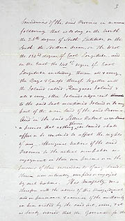 Order-in-Council Establishing Government 23 February 1836 (UK), p3