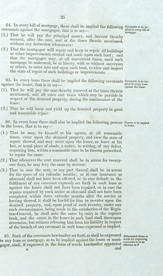 Real Property or 'Torrens Title' Act 1858 (SA), p25