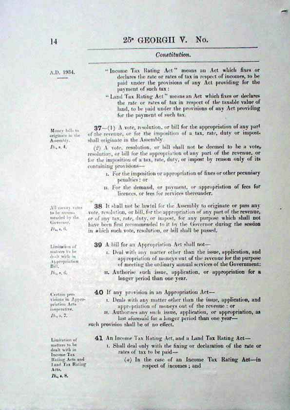 Constitution Act 1934 (Tas), p14