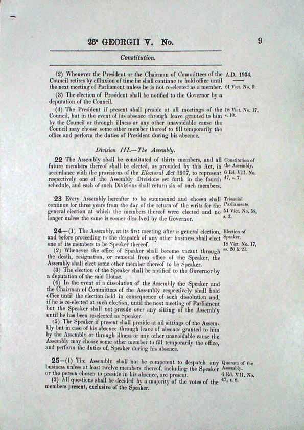 Constitution Act 1934 (Tas), p9