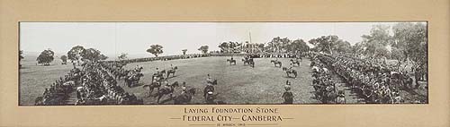 Laying Foundation Stone Canberra 1913 2’ 1� x 15�