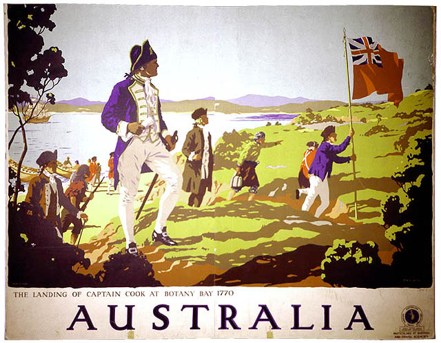 Captain Cook proclaimed the eastern portion of Australia a British possession
