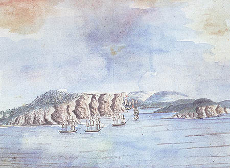 The First Fleet brought British law as well as British convicts