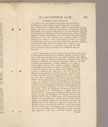 Australian Constitutions Act 1850 (UK), p679