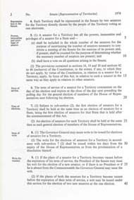 Senate (Representation of Territories) Act 1973 (Cth), p2