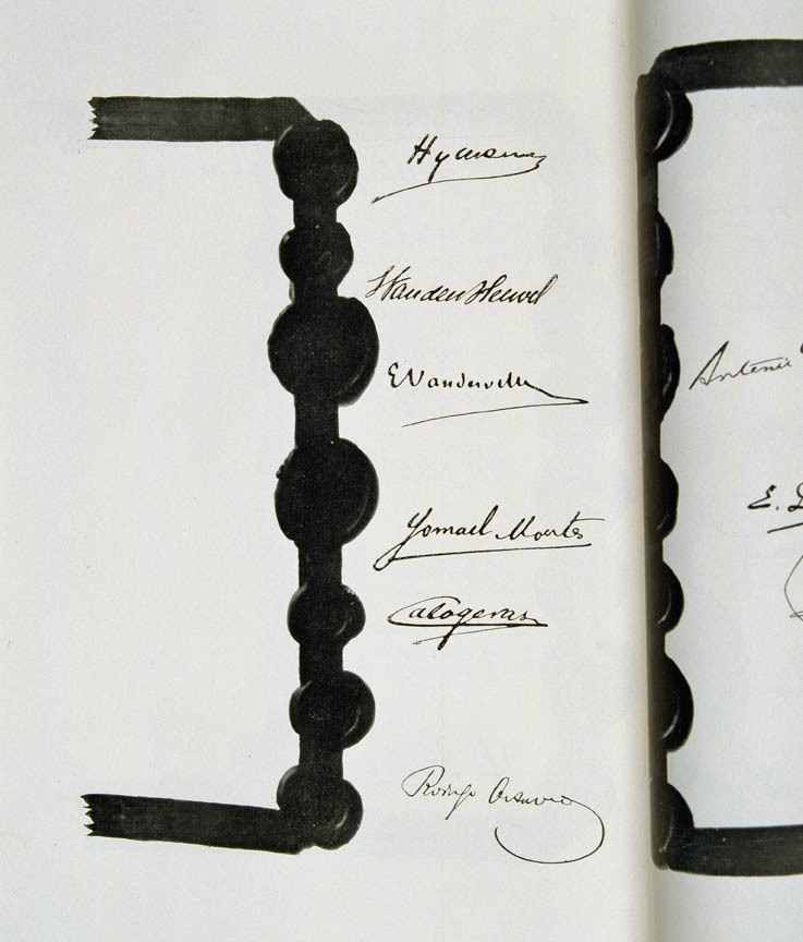 Treaty of Versailles 1919 (including Covenant of the League of Nations), signature6