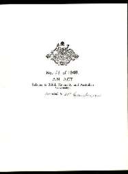 Nationality and Citizenship Act 1948 (Cth), cover