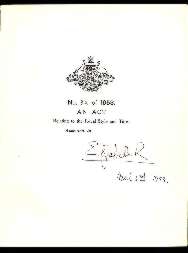 Royal Style and Titles Act 1953 (Cth), cover