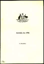 Australia Act 1986 (Cth), cover