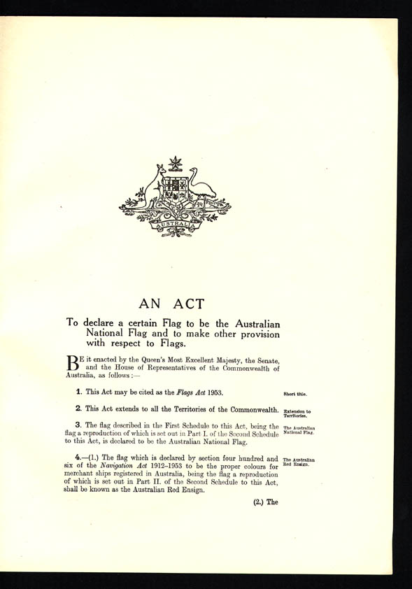 Flags Act 1953 (Cth), p1