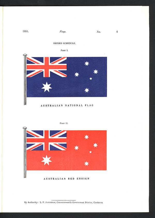 Flags Act 1953 (Cth), p4