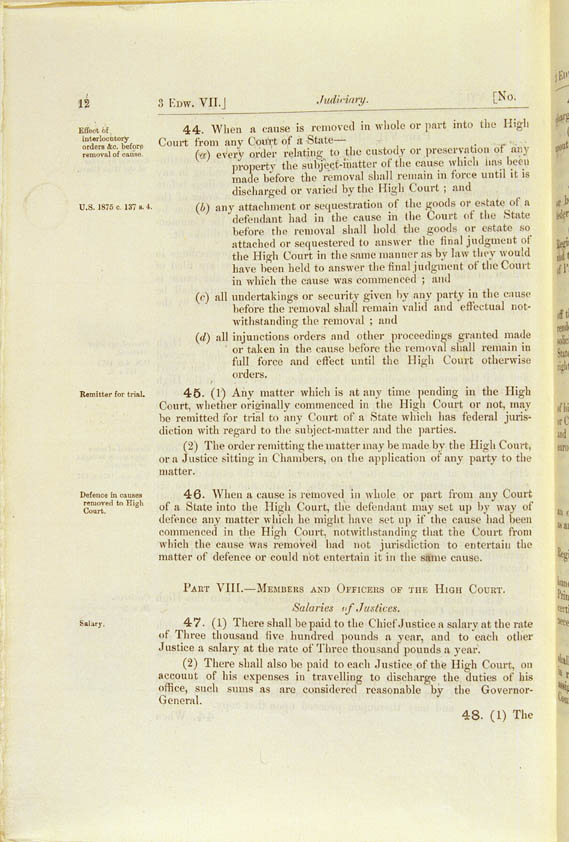 Judiciary Act 1903 (Cth), p12