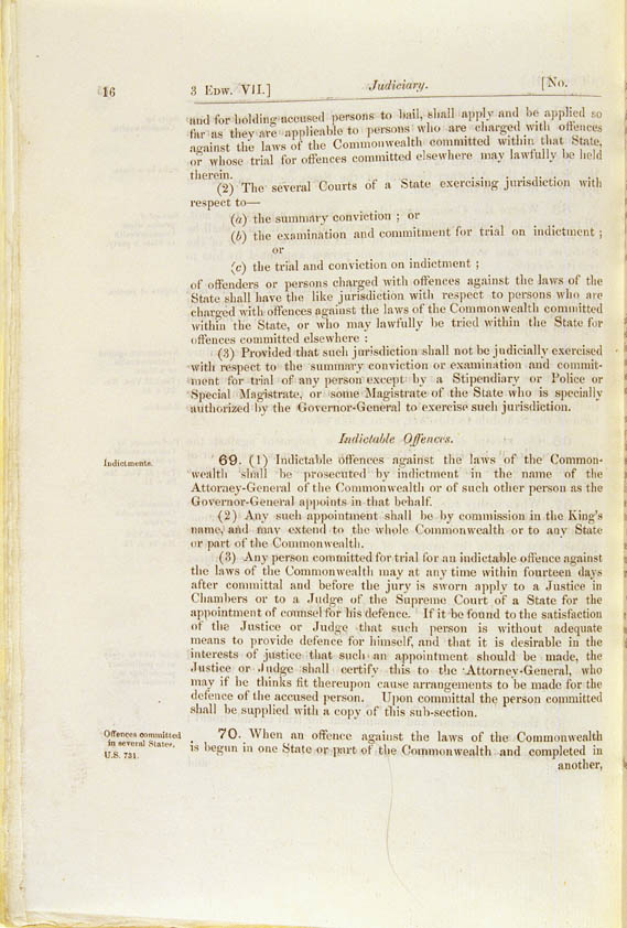 Judiciary Act 1903 (Cth), p16