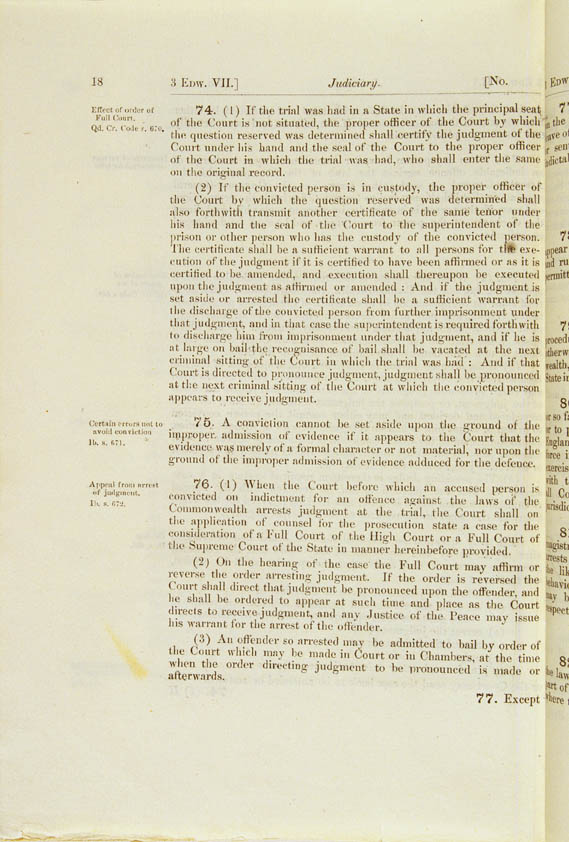Judiciary Act 1903 (Cth), p18