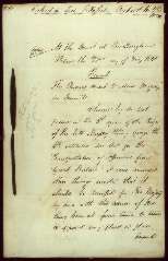 Order-in-Council ending transportation of convicts 22 May 1840 (UK), p1