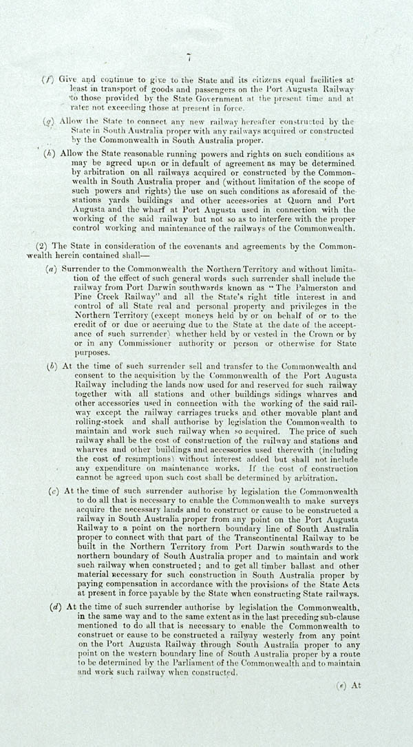 Northern Territory Surrender Act 1908 (SA), p7