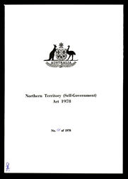 Northern Territory (Self-Government) Act 1978 (Cth), title