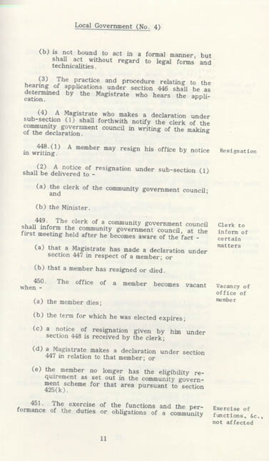 Local Government Act 1978 (NT), p11