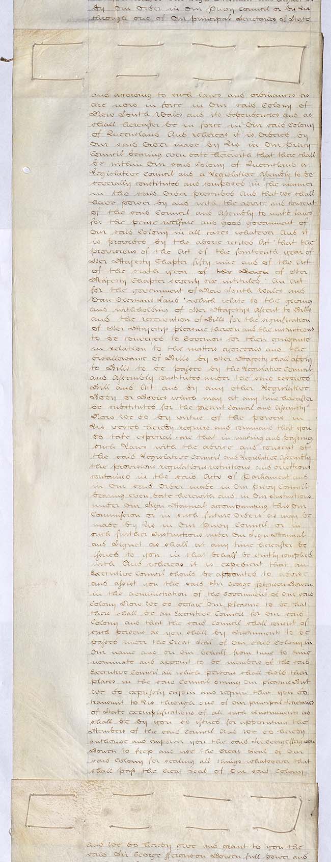 Letters Patent erecting Colony of Queensland 6 June 1859 (UK), p3