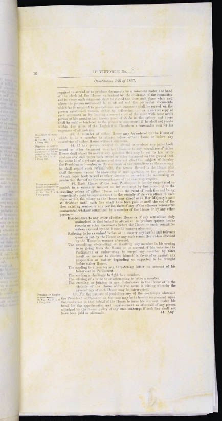 Constitution Act 1867 (Qld), p10