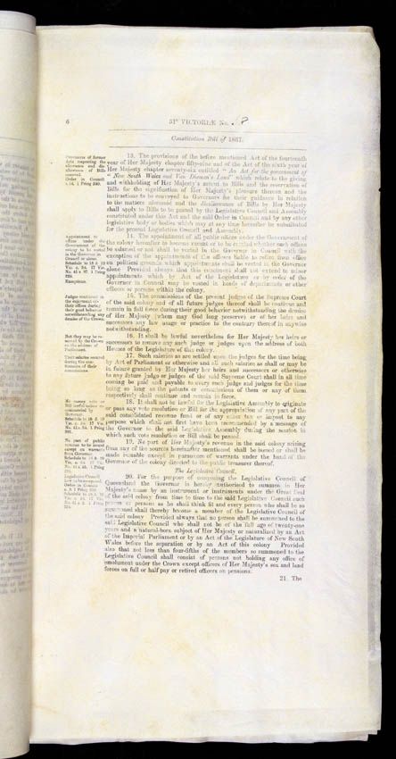 Constitution Act 1867 (Qld), p6