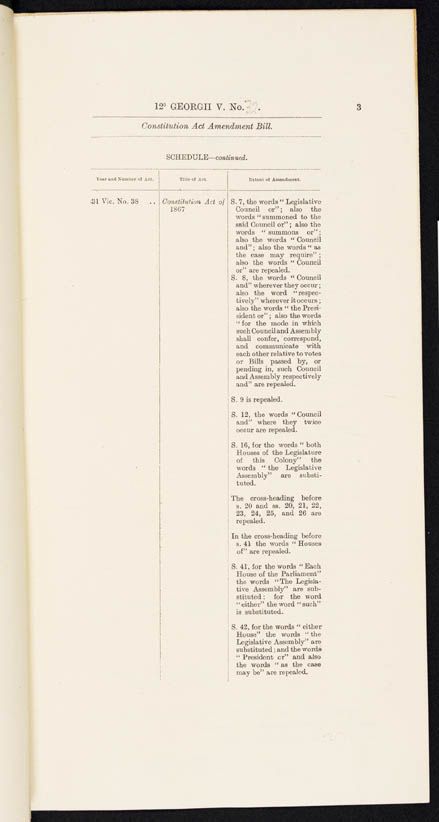 Constitution Act Amendment Act 1922 (Qld), p3