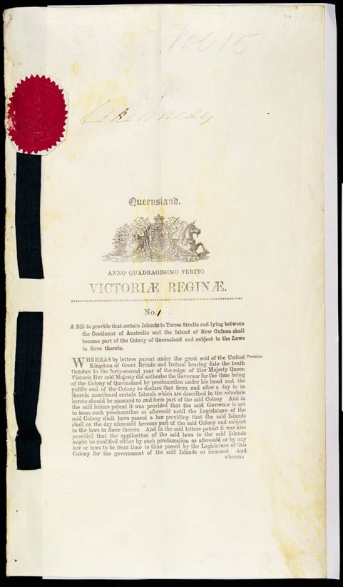Queensland Coast Islands Act 1879 (Qld), p1