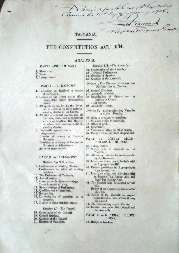 Constitution Act 1934 (Tas), contents