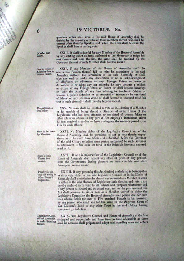 Constitution Act 1855 (Tas), p6