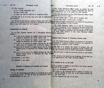 Aboriginal Lands Act 1995 (Tas), pp4-5