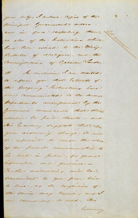Governor La Trobe's Instructions, 11 September 1839 (NSW), p12