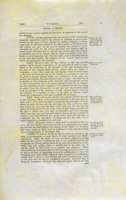Electoral Act 1856 (Vic), p10