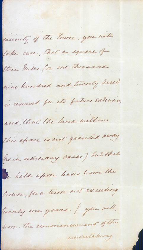 Lieutenant-Governor Stirling's Instructions 30 December 1828 (UK), p6