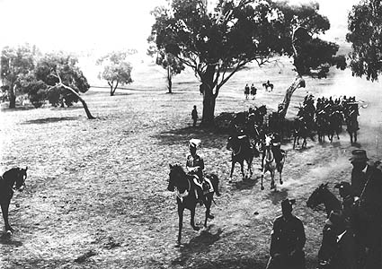 Governor-General, Lord Denman, arriving at Capital Hill