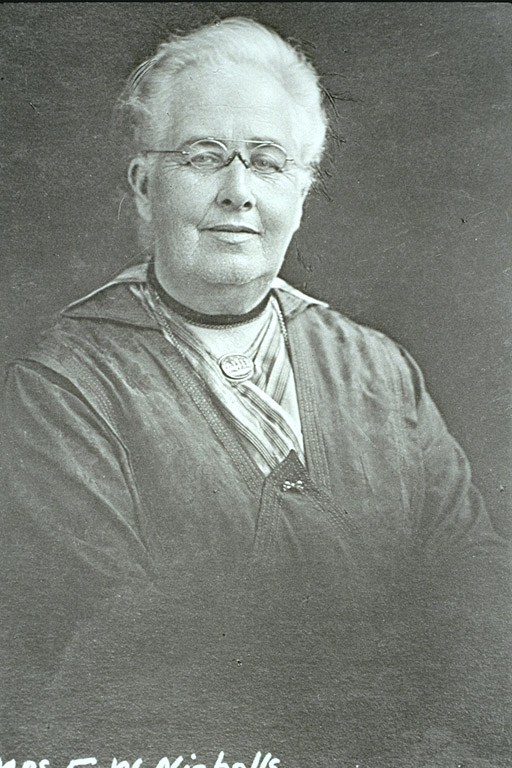 Elizabeth Webb Nicholls was a leader of the Woman's Christian Temperance Union
